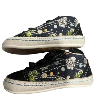 Vans Old Skool Crib Cosmic Zoo Skate Baby boy shoes 0-3 mos